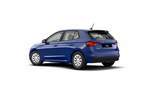 Skoda Fabia Extra 1.0 80PS, 5 Jahre Garantie, Energy-Blau, Klimaanlage, Parksensoren hinten, Infotainment 8", Virtual Cockpit, LED-Scheinwerfer, Nebelscheinwerfer, Wireless SmartLink (Navi-Funktion &uuml;ber Smartphone), Armlehne vorn, Fu&szlig;matten 