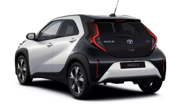 Toyota Aygo X Pulse 1.5 Hybrid 115PS CVT/AUTOMATIK, 3 Jahre Garantie, 17" Alufelgen, Metallic/Dach schwarz, Privacy-Glas, Sitzheizung, R&uuml;ckfahrkamera, Klimaautomatik, Audiosystem 9" + Smartphone-Integration, Lederlenkrad, ACC, ZV mit Fernbedienung, LED-Scheinwerfer 