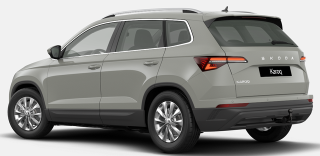 Skoda Karoq Selection 1.5 TSI 150PS DSG/AUTOMATIK, 5J GARANTIE, STAHL-GRAU, AHK SCHWENKBAR, LADEBODEN VAR, NAVI, ACC, PDC V/H + KAMERA, ELEKTR. HECKKLAPPE, KESSY, CHROM-PAKET, Virtual Cockpit, Telefonbox, 16" ALU, Climatronic, Sitzheizung, Lederlenkrad beheizt, Privacy-Glas 