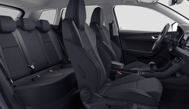 Skoda Karoq Selection 1.5 TSI 150PS DSG/AUTOMATIK, 5J GARANTIE, GRAU-METALLIC, AHK SCHWENKBAR, LADEBODEN VAR, NAVI, ACC, PDC V/H + KAMERA, ELEKTR. HECKKLAPPE, KESSY, CHROM-PAKET, Virtual Cockpit, Telefonbox, 16" ALU, Climatronic, Sitzheizung, Lederlenkrad beheizt, Privacy-Glas 