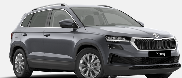 Skoda Karoq - Selection 1.5 TSI 150PS DSG/AUTOMATIK, 5J GARANTIE, GRAU-METALLIC, AHK SCHWENKBAR, LADEBODEN VAR, NAVI, ACC, PDC V/H + KAMERA, ELEKTR. HECKKLAPPE, KESSY, CHROM-PAKET, Virtual Cockpit, Telefonbox, 16" ALU, Climatronic, Sitzheizung, Lederlenkrad beheizt, Privacy-Glas