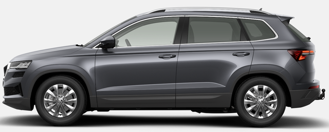 Skoda Karoq Selection 1.5 TSI 150PS DSG/AUTOMATIK, 5J GARANTIE, GRAU-METALLIC, AHK SCHWENKBAR, LADEBODEN VAR, NAVI, ACC, PDC V/H + KAMERA, ELEKTR. HECKKLAPPE, KESSY, CHROM-PAKET, Virtual Cockpit, Telefonbox, 16" ALU, Climatronic, Sitzheizung, Lederlenkrad beheizt, Privacy-Glas 