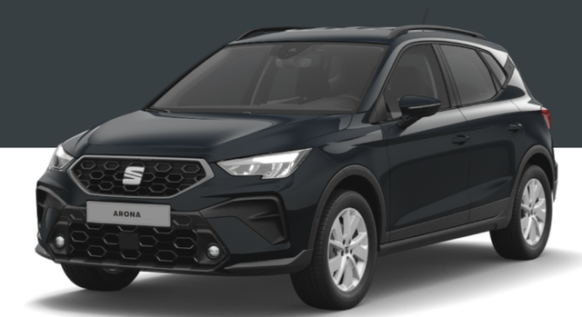 Seat Arona - Start 1.0 TSI 95PS, 5 Jahre Garantie, 16" Alufelgen, Parksensoren hinten, Radio 8,25"/Bluetooth, LED-Scheinwerfer/LED-R&uuml;ckleuchten, Nebelscheinwerfer, 4x elektr. Fensterheber, Dachreling, Zentralverriegelung mit Fernbedienung