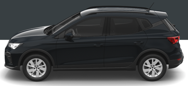 Seat Arona Start 1.0 TSI 95PS, 5 Jahre Garantie, 16" Alufelgen, Parksensoren hinten, Radio 8,25"/Bluetooth, LED-Scheinwerfer/LED-R&uuml;ckleuchten, Nebelscheinwerfer, 4x elektr. Fensterheber, Dachreling, Zentralverriegelung mit Fernbedienung 