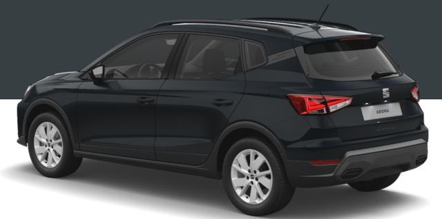 Seat Arona Start 1.0 TSI 95PS, 5 Jahre Garantie, 16" Alufelgen, Parksensoren hinten, Radio 8,25"/Bluetooth, LED-Scheinwerfer/LED-R&uuml;ckleuchten, Nebelscheinwerfer, 4x elektr. Fensterheber, Dachreling, Zentralverriegelung mit Fernbedienung 