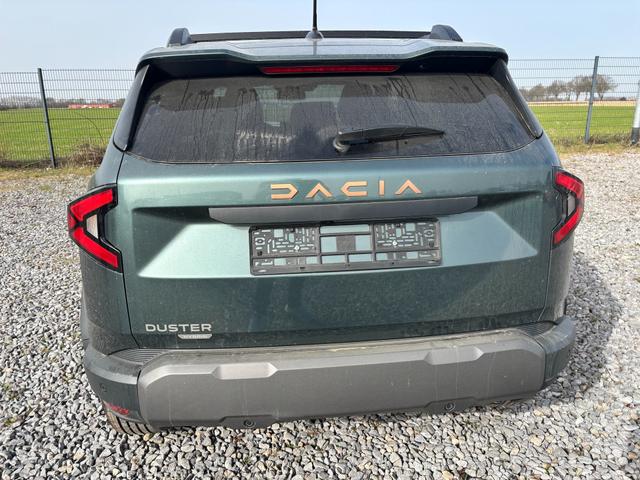 Dacia Duster Extreme hybrid 155 (FULL-HYBRID, Benzin+Elektro) AUTOMATIK, ZEDER-GR&Uuml;N-MET + WINTER-PAKET (Vordersitze/Lenkrad/Frontscheibe beheizt) PARKING (Toter-Winkel, 360&deg;Kamera, PDC vorn) TECHNO (NAVI, ACC Tempomat), Klimaautomatik, Keyless, Parksensoren, 3J Garant 