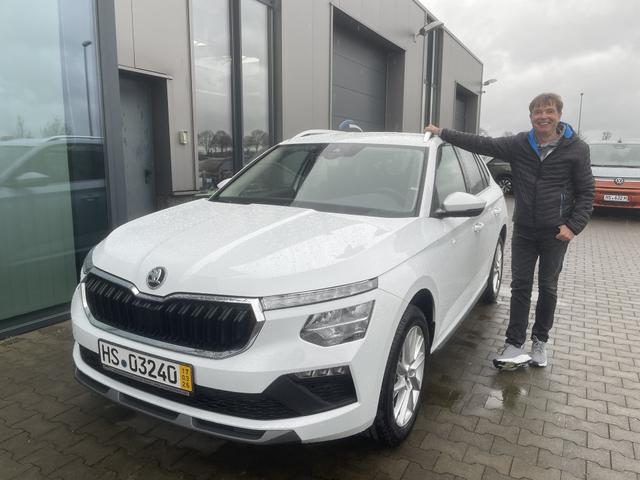 Fahrzeugübergabe eines Volkswagen Taigo 