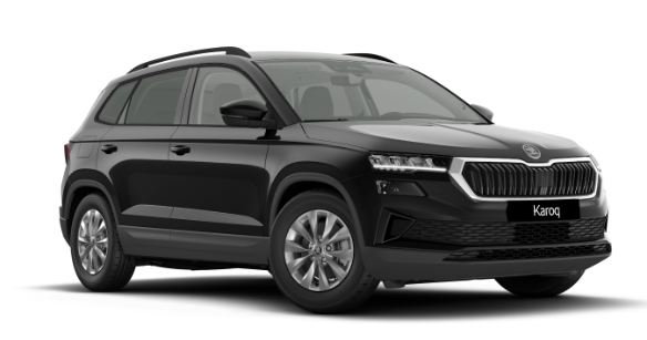 Bestellfahrzeug, konfigurierbar Skoda Karoq - Classic 1.0 TSI 115PS, 16" Alu, Elektr. Heckklappe, Parksensoren vo/hi, R&uuml;ckfahrkamera, Climatronic, Tempomat, Radio 8" Smartlink, Kessy, Virtual Cockpit, Sitzheizung, Dachreling, SunSet