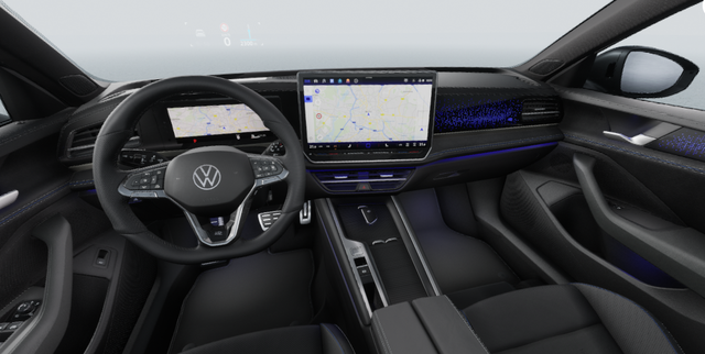 Volkswagen Passat Variant R-Line 1.5 eTSI 150PS DSG, Metallic, 18" Alu, Leder Varenna/Massage/ergoSitze, Head-up-Display, NAVI 15", Privacy-Glas, Elektr. Heckklappe, 3Z-Climatronic, IQ LIGHT MATRIX, Sitzheizung, Sport-M-Lederlenkrad beheizt, ACC, Alarm, Park Assist, PDC, R-Kamera, Keyles 