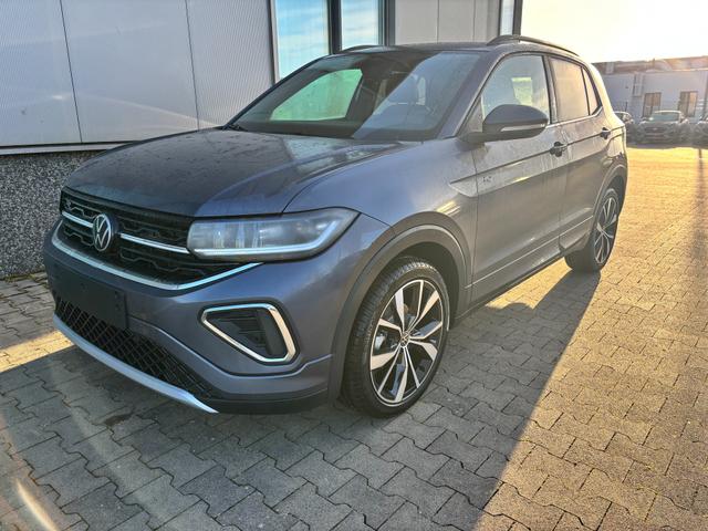Lagerfahrzeug Volkswagen T-Cross - R-Line Limited 1.0 TSI 115PS DSG, Grau-Metallic, 5 JAHRE GARANTIE, ANH&Auml;NGERKUPPLUNG, Sitzheizung, Climatronic, 18" Alu, MATRIX-LED-Scheinwerfer, Tempomat ACC, Parksensoren vo/hi, R&uuml;ckfahrkamera, Keyless, Privacy-Glas, Radio "Ready2Discover", Wireless App-Connect