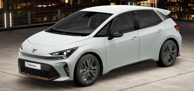 Cupra Born - Plus 5 Jahre Garantie, 19" Alu, Climatronic, Parksensoren vo/hi, ACC Adaptiver Tempomat, Media System 12,9" + Full-Link, Vorbereitung AHK, LED-Scheinwerfer, Blind Spot Sensor