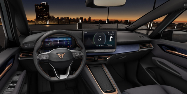 Cupra Born Plus NEUWAGEN OHNE TAGESZULASSUNG (BAFA-F&Auml;HIG) 5 Jahre Garantie, 19" Alu, Climatronic, Parksensoren vo/hi, ACC Adaptiver Tempomat, Media System 12,9" + Full-Link, Vorbereitung AHK, LED-Scheinwerfer, Blind Spot Sensor 