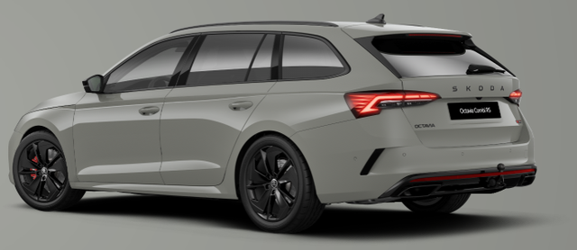 Skoda Octavia Combi RS 2.0 TSI 265PS DSG, 5 JAHRE GARANTIE, Stahl-Grau, ANH&Auml;NGERKUPPLUNG, 18"Alu, MATRIX-LED, NAVI, Elektr. Heckklappe, ACC, Kessy, Alarm, Climatronic, ParkAssist, PDC, Kamera, Sitzheizung, Privacy-Glas, Netztrennwand, Virtual Cockpit 10" 