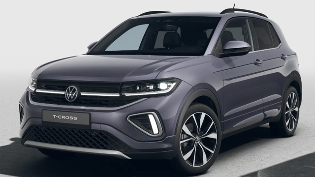 Vorlauffahrzeug Volkswagen T-Cross - R-Line Limited 1.0 TSI 115PS, Rauch-Grau-Metallic, 5 JAHRE GARANTIE, ANH&Auml;NGERKUPPLUNG, CLIMATRONIC, SITZHEIZUNG, 18" Alu, MATRIX-LED, Adaptiver Tempomat ACC, Parksensoren, R&uuml;ckfahrkamera, Keyless, Abgedunkelte Scheiben, Radio "Ready2Discover"   App-Connect