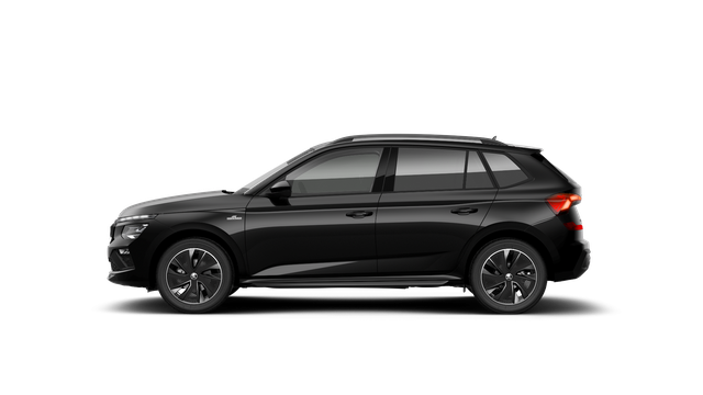 Skoda Kamiq Monte Carlo 1.5 TSI 150PS DSG (AUTOMATIK), Schwarz-Met, PANORAMDACH, MATRIX-LED, SITZHEIZUNG, Sport-M-Lederlenkrad beheizt, SunSet, 2Z-Climatronic, Parksensoren vorn/hinten, R&uuml;ckfahrkamera, Kessy, Radio 8,25"+SmartLink, Virtual Cockpit, 17" Alu, Tempomat 