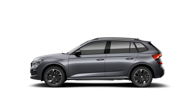 Skoda Kamiq Monte Carlo 1.5 TSI 150PS DSG (AUTOMATIK), Grau-Met, PANORAMDACH, MATRIX-LED, SITZHEIZUNG, Sport-M-Lederlenkrad beheizt, SunSet, 2Z-Climatronic, Parksensoren vorn/hinten, R&uuml;ckfahrkamera, Kessy, Radio 8,25"+SmartLink, Virtual Cockpit, 17" Alu, Tempomat 