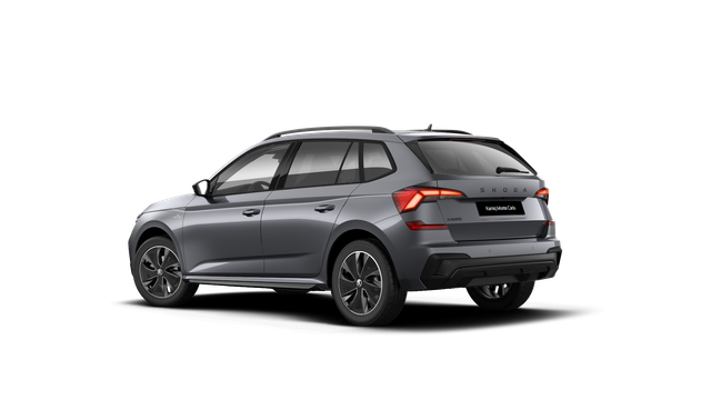 Skoda Kamiq Monte Carlo 1.5 TSI 150PS DSG (AUTOMATIK), Grau-Met, PANORAMDACH, MATRIX-LED, SITZHEIZUNG, Sport-M-Lederlenkrad beheizt, SunSet, 2Z-Climatronic, Parksensoren vorn/hinten, R&uuml;ckfahrkamera, Kessy, Radio 8,25"+SmartLink, Virtual Cockpit, 17" Alu, Tempomat 