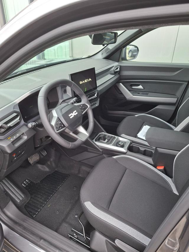 Dacia Duster Journey hybrid-G 150 (Benzin+LPG) 4x4 (ALLRAD) AUTOMATIK, GRAU-MET+WINTER-PAKET (Vordersitze/Lenkrad/Frontscheibe beheizt) + PARKING-PAKET (Toter-Winkel-Assistent, 360&deg;-Kamera, Parksensoren vorn), hinten, Klimaautomatik, Tempomat, NAVI, 18" ALU 