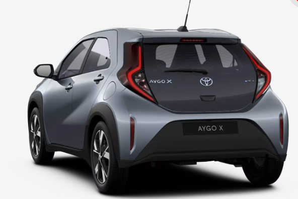 Toyota Aygo X Play 1.5 Hybrid 115PS CVT/AUTOMATIK, Celestite Grey Metallic , 3 Jahre Garantie, 17" Alufelgen, Sitzheizung, R&uuml;ckfahrkamera, Klimaautomatik, Audiosystem 9" + Smartphone-Integration, Lederlenkrad, ACC, ZV mit Fernbedienung 