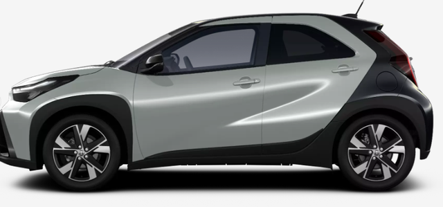 Toyota Aygo X Pulse 1.5 Hybrid 115PS CVT/AUTOMATIK, 3 Jahre Garantie, 17" Alufelgen, Uni-Lackierung Tarragon /Dach schwarz, Privacy-Glas, Sitzheizung, R&uuml;ckfahrkamera, Klimaautomatik, Audiosystem 9" + Smartphone-Integration, Lederlenkrad, ACC, ZV mit Fernbedienung 
