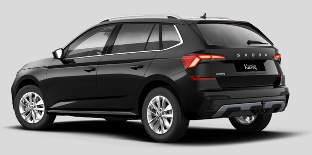 Skoda Kamiq Selection 1.0 TSI 115PS, 5J GARANTIE, Schwarz-METALLIC, ELEKTR. HECKKLAPPE, ANH&Auml;NGERKUPPLUNG, BEH. FRONTSCHEIBE, Sitzheizung, Lenkradheizung, Ladeboden var, ACC, SIDE Assist, Virtual Cockpit 10", Parksensoren v/h, Kamera, KESSY, Privacy-Glas, 16" Alu, Climatronic 
