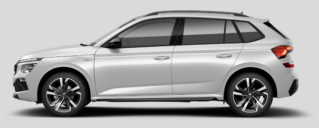 Skoda Kamiq Monte Carlo 1.5 TSI 150PS DSG, 5J GARANTIE, 18"ALU, METALLIC, ELE. HECKKLAPPE, ANH&Auml;NGERKUPPLUNG, BEH. FRONTSCHEIBE, MATRIX-LED, PANORAMADACH, Sitzheizung, Lenkradhzg, Ladeboden, ACC, SIDE Assist, Virtual Cockpit 10", Parksensoren, Kamera, KESSY, Privacy, Climatronic 