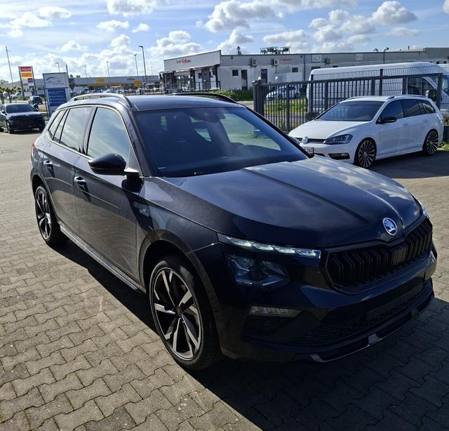 Skoda Kamiq - Monte Carlo 1.5 TSI 150PS DSG, 5J GARANTIE, Schwarz-Perleffekt, 18" ALU, AHK SCHWENKBAR, Panoramadach, Matrix-LED, Parksensoren v/h, Kamera, Tempomat, Virtual Cockpit (8"!!), Kessy, Winter-Paket, Climatronic, Radio 8", SmartLink, NSW, Sport-M-Lederlenkrad beheizt