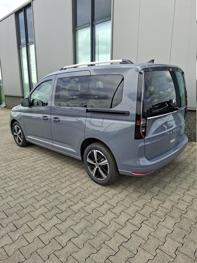Volkswagen Caddy Style 1.5 TSI 115PS DSG/AUTOMATIK, PURE-GREY, 17" Alu/Ganzjahresreifen, Winterpaket, ACC-Tempomat, Toter-Winkel, ParkAssist, Parksensoren vo/hi, R&uuml;ckfahrkamera, Radio Ready2Discover 10" + Wireless AppConnect, Climatronic, Abgedunkelte Scheiben, M-Lederlenkrad 