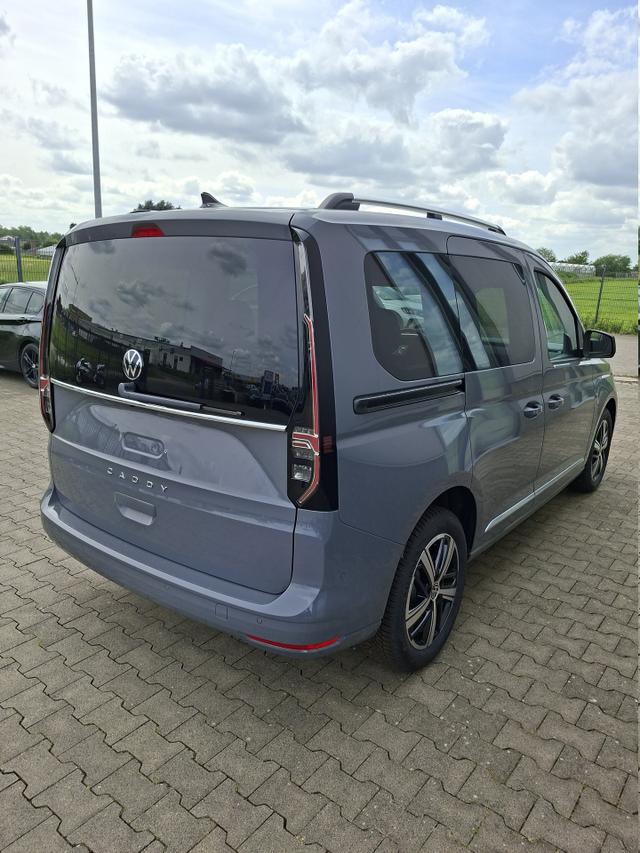 Volkswagen Caddy Style 1.5 TSI 115PS DSG/AUTOMATIK, PURE-GREY, 17" Alu/Ganzjahresreifen, Winterpaket, ACC-Tempomat, Toter-Winkel, ParkAssist, Parksensoren vo/hi, R&uuml;ckfahrkamera, Radio Ready2Discover 10" + Wireless AppConnect, Climatronic, Abgedunkelte Scheiben, M-Lederlenkrad 