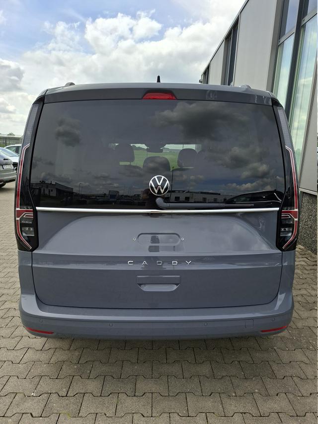 Volkswagen Caddy Style 1.5 TSI 115PS DSG/AUTOMATIK, PURE-GREY, 17" Alu/Ganzjahresreifen, Winterpaket, ACC-Tempomat, Toter-Winkel, ParkAssist, Parksensoren vo/hi, R&uuml;ckfahrkamera, Radio Ready2Discover 10" + Wireless AppConnect, Climatronic, Abgedunkelte Scheiben, M-Lederlenkrad 