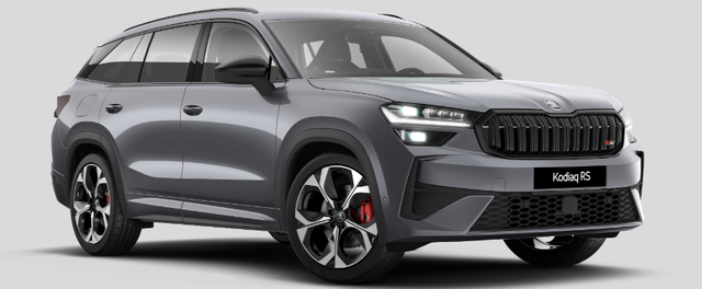 Skoda Kodiaq - RS 2.0 TSI 265PS 4x4 DSG, 5J GARANTIE, STANDHEIZUNG, PANORMADACH, HEAD-UP, 20"Alu, ANH&Auml;NGERKUPPLUNG, NAVI, DCC PLUS, CANTON SOUND, BEH. FRONTSCHEIBE, MATRIX-LED, KESSY, Alarm, ELEK. HECKKLAPPE, SHZ v/h, Privacy-Glas, ACC, PDC AREA VIEW, 3Z-Climatronic
