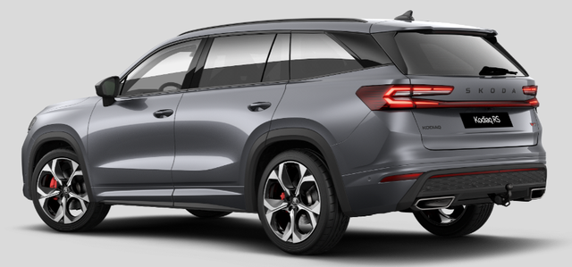 Skoda Kodiaq RS 2.0 TSI 265PS 4x4 DSG, 5J GARANTIE, STANDHEIZUNG, PANORMADACH, HEAD-UP, 20"Alu, ANH&Auml;NGERKUPPLUNG, NAVI, DCC PLUS, CANTON SOUND, BEH. FRONTSCHEIBE, MATRIX-LED, KESSY, Alarm, ELEK. HECKKLAPPE, SHZ v/h, Privacy-Glas, ACC, PDC AREA VIEW, 3Z-Climatronic 