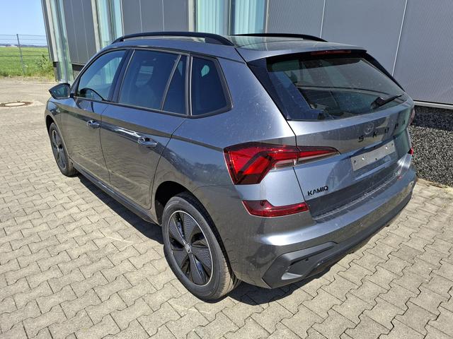 Skoda Kamiq Monte Carlo 1.5 TSI 150PS DSG (AUTOMATIK), Grau-Met, PANORAMDACH, MATRIX-LED, SITZHEIZUNG, Sport-M-Lederlenkrad beheizt, SunSet, 2Z-Climatronic, Parksensoren vorn/hinten, R&uuml;ckfahrkamera, Kessy, Radio 8,25"+SmartLink, Virtual Cockpit, 17" Alu, Tempomat 