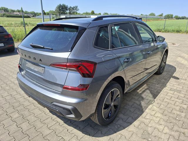 Skoda Kamiq Monte Carlo 1.5 TSI 150PS DSG (AUTOMATIK), Grau-Met, PANORAMDACH, MATRIX-LED, SITZHEIZUNG, Sport-M-Lederlenkrad beheizt, SunSet, 2Z-Climatronic, Parksensoren vorn/hinten, R&uuml;ckfahrkamera, Kessy, Radio 8,25"+SmartLink, Virtual Cockpit, 17" Alu, Tempomat 