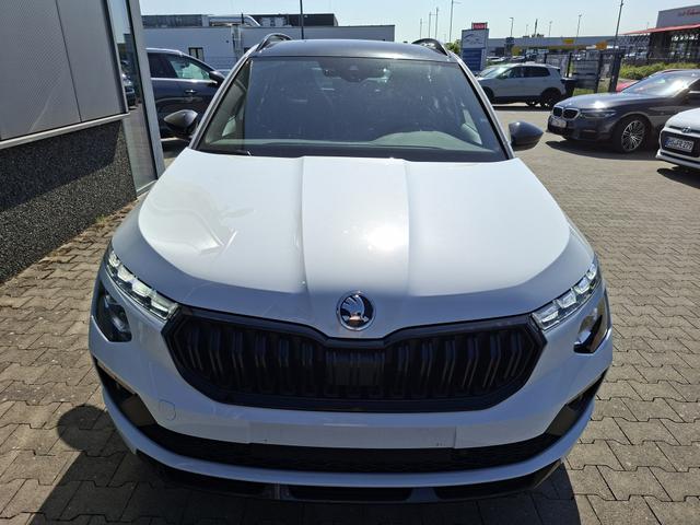 Skoda Kamiq Monte Carlo 1.5 TSI 150PS DSG (AUTOMATIK), MOON-WHITE PERLEFFEKT, PANORAMDACH, MATRIX-LED, SITZHEIZUNG, Sport-M-Lederlenkrad beheizt, SunSet, 2Z-Climatronic, Parksensoren vorn/hinten, R&uuml;ckfahrkamera, Kessy, Radio 8,25"+SmartLink, Virtual Cockpit, 17" Alu, Tempomat 