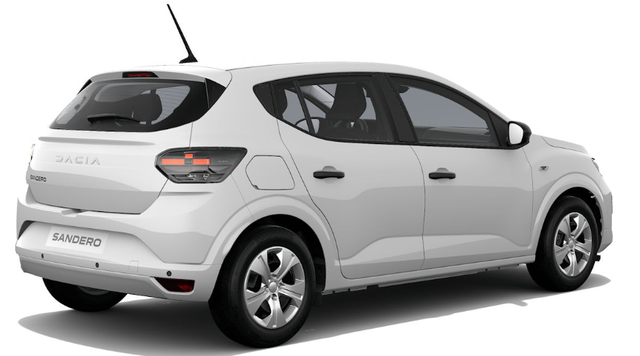Dacia Sandero Essential 1.0 SCe65, Arktis-Wei&szlig;, KLIMAANLAGE, PARKSENSOREN HINTEN, Tempomat, Multimediasystem Media Control, Zentralverriegelung mit Fernbedienung 
