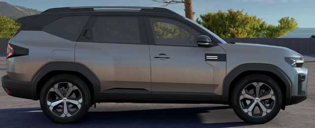 Dacia Bigster Journey FULL-HYBRID 155 (Benzin+Elektro), GRAU-METALLIC/DACH SCHWARZ, BEHEIZTE FRONTSCHEIBE, SITZHEIZUNG, LENRADKRADHEIZUNG, TOTER-WINKEL-ASSISTENT, PARKSENSOREN VORN/HINTEN, MULTIVIEW-KAMERA, 18" ALUFELGEN, PRIVACY-GLAS, NAVIGATION, ELEKTR. HECKKLAPPE, ACC 