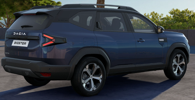 Dacia Bigster Journey FULL-HYBRID 155 (Benzin+Elektro), BLAU-METALLIC/DACH SCHWARZ, BEHEIZTE FRONTSCHEIBE, SITZHEIZUNG, LENRADKRADHEIZUNG, TOTER-WINKEL-ASSISTENT, PARKSENSOREN VORN/HINTEN, MULTIVIEW-KAMERA, 18" ALUFELGEN, PRIVACY-GLAS, NAVIGATION, ELEKTR. HECKKLAPPE, ACC 
