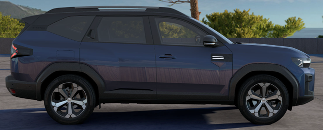 Dacia Bigster Journey FULL-HYBRID 155 (Benzin+Elektro), BLAU-METALLIC/DACH SCHWARZ, BEHEIZTE FRONTSCHEIBE, SITZHEIZUNG, LENRADKRADHEIZUNG, TOTER-WINKEL-ASSISTENT, PARKSENSOREN VORN/HINTEN, MULTIVIEW-KAMERA, 18" ALUFELGEN, PRIVACY-GLAS, NAVIGATION, ELEKTR. HECKKLAPPE, ACC 