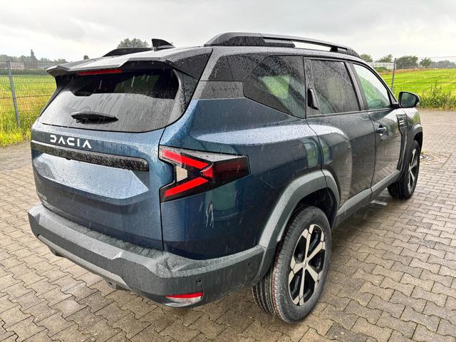 Dacia Bigster Journey FULL-HYBRID 155 (Benzin+Elektro), BLAU-METALLIC/DACH SCHWARZ, BEHEIZTE FRONTSCHEIBE, SITZHEIZUNG, LENRADKRADHEIZUNG, TOTER-WINKEL-ASSISTENT, PARKSENSOREN VORN/HINTEN, MULTIVIEW-KAMERA, 18" ALUFELGEN, PRIVACY-GLAS, NAVIGATION, ELEKTR. HECKKLAPPE, ACC 
