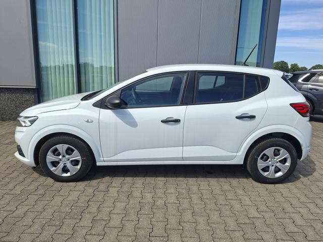 Dacia Sandero - Essential 1.0 SCe65, Arktis-Wei&szlig;, KLIMAANLAGE, PARKSENSOREN HINTEN, Tempomat, Multimediasystem Media Control, Zentralverriegelung mit Fernbedienung