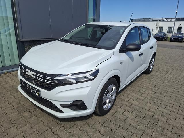 Dacia Sandero Essential 1.0 SCe65, Arktis-Wei&szlig;, KLIMAANLAGE, PARKSENSOREN HINTEN, Tempomat, Multimediasystem Media Control, Zentralverriegelung mit Fernbedienung 