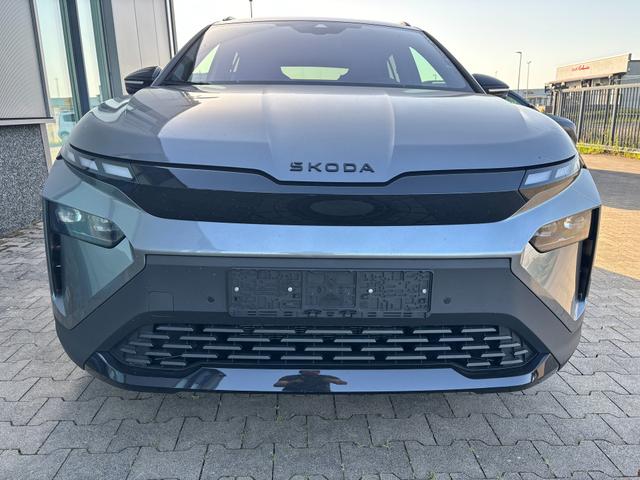 Skoda Elroq Essence 2-Zonen-Climatronic, Parksensoren hinten, R&uuml;ckfahrkamera, SunSet, Infotainment 13" + Smartlink, M-Lederlenkrad, Alarm, Dachreling 