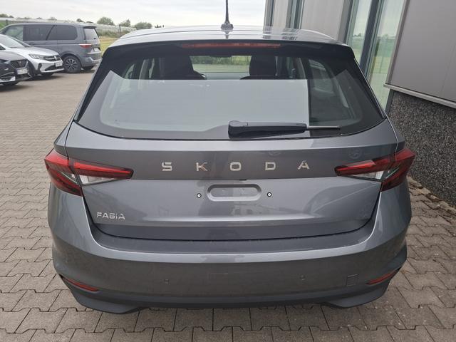 Skoda Fabia Extra Plus 1.0 TSI 116PS, 5 Jahre Garantie, GRAPHIT-GRAU METALLIC, CLIMATRONIC, BEHEIZTE FRONTSCHEIBE, SITZHEIZUNG, M-Lederlenkrad BEHEIZT, 15" ALU, Parksensoren hinten, R&uuml;ckfahrkamera, Infotainment 8", Virtual Cockpit, Tempomat, NSW, Wireless SmartLink 