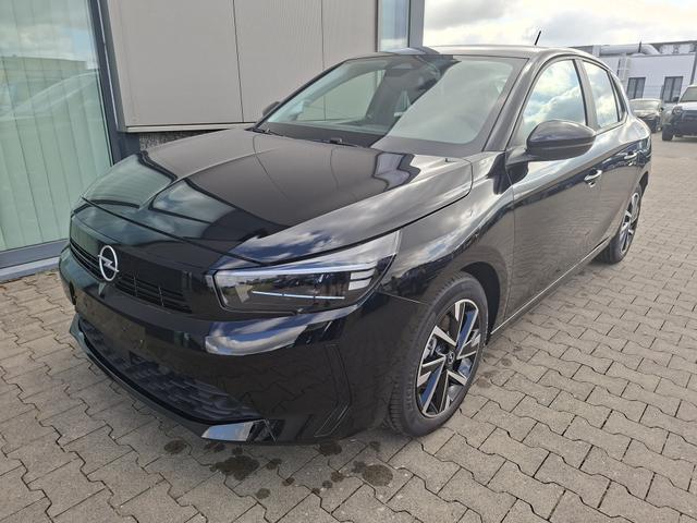 Opel Corsa (ca. 37% Preisvorteil) 1.2 Turbo 100PS "EDITION", Schwarz-Metallic, 16" Alufelgen, Sitzheizung, Lederlenkrad beheizt, Parksensoren hinten, Klimaanlage, Radio AndroidAuto/Apple CarPlay, Tempomat, ZV mit Fernbedienung 