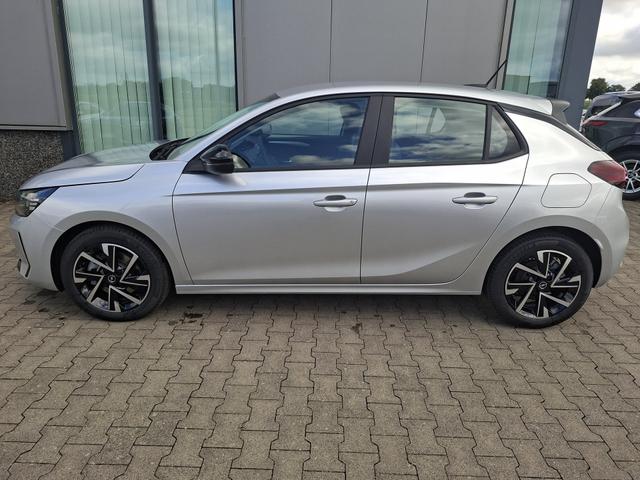 Lagerfahrzeug Opel Corsa - (ca. 37% Preisvorteil) 1.2 Turbo 100PS "EDITION", Silber-Metallic, 16" Alufelgen, Sitzheizung, Lederlenkrad beheizt, Parksensoren hinten, Klimaanlage, Radio AndroidAuto/Apple CarPlay, Tempomat, ZV mit Fernbedienung