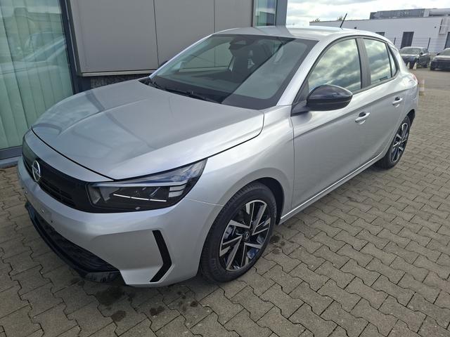 Opel Corsa (ca. 37% Preisvorteil) 1.2 Turbo 100PS "EDITION", Silber-Metallic, 16" Alufelgen, Sitzheizung, Lederlenkrad beheizt, Parksensoren hinten, Klimaanlage, Radio AndroidAuto/Apple CarPlay, Tempomat, ZV mit Fernbedienung 