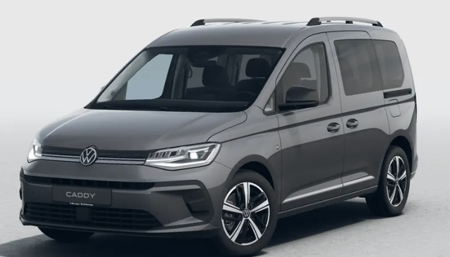 Volkswagen Caddy - Trend 2.0 TDI 102PS (5-SITZER, KURZER RADSTAND), 2-Zonen-Climatronic, Parksensoren vorn/hinten, Radio 12,9" + Wireless AppConnect, M-Lederlenkrad, Digital Cockpit, Schiebet&uuml;ren links/rechts