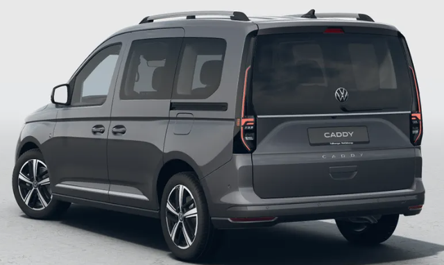 Volkswagen Caddy Trend 2.0 TDI 102PS (5-SITZER, KURZER RADSTAND), 2-Zonen-Climatronic, Parksensoren vorn/hinten, Radio 12,9" + Wireless AppConnect, M-Lederlenkrad, Digital Cockpit, Schiebet&uuml;ren links/rechts 