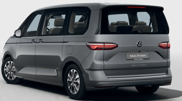 Volkswagen T7 Multivan Style 2.0 TDI 150PS DSG KURZER RADSTAND, 7-Sitzer, 17" ALU, IQ LIGHT MATRIX, ELEKTR. SCHIEBET&Uuml;REN, 3Z-Climatronic, Sitzheizung, Beh. Frontscheibe, ParkAssist, Parksensoren v/h, AREA-VIEW-KAMERA, M-Lederlenkrad beheizt, App-Connect, Digital Cockpit Pro 
